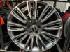 Range Rover | rims 22x9.5 offset 45 5-120 gunmetal color polish face